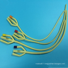 Medical Latex 3 Way Foley Catheter